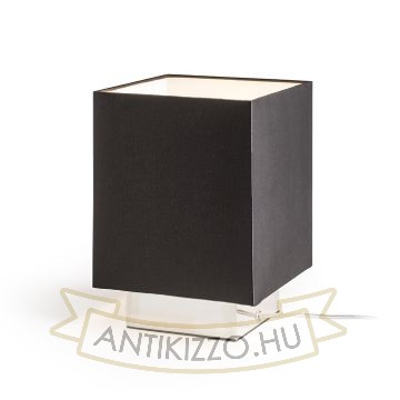 Kép MONACO asztali lámpa fekete króm 230V LED E27 15W