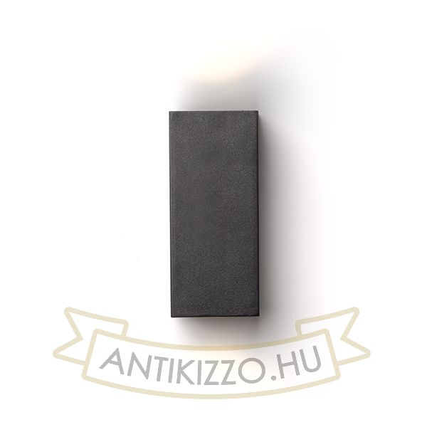 Kép KUBI II antracitszürke 230V LED 2x3W 56° IP54 3000K