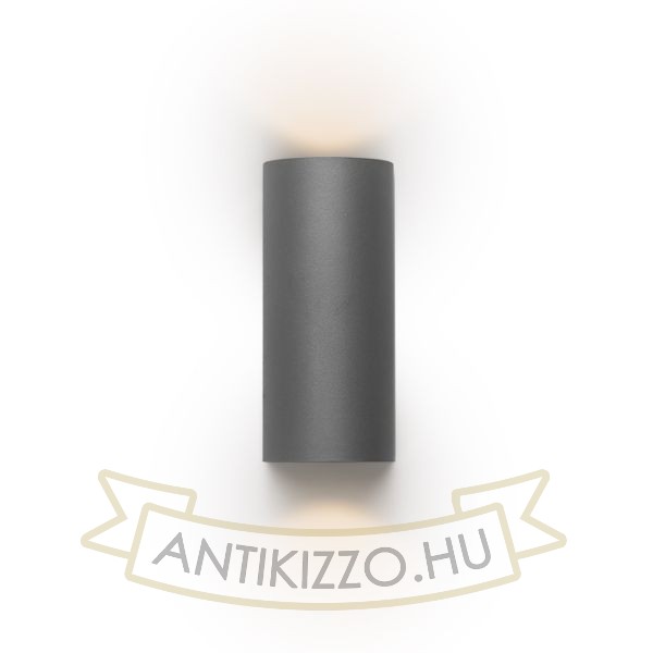 Kép ZACK II antracitszürke 230V LED 2x3W 58° IP54 3000K