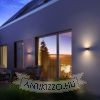Kép CHOIX 114 fali lámpa antracitszürke 230V LED 2x3W IP54 3000K