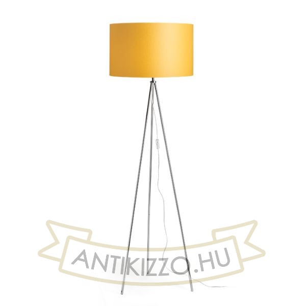 NYC TRIPOD állólámpa talapzat  króm 230V LED E27 15W