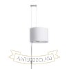 BROADWAY állítható magasságú függeszték fehér króm 230V LED E27 15W