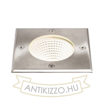 Kép RIZZ SQ 125 rozsdamentes acél 230V LED 7W 41° IP67 3000K
