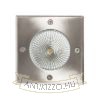Kép RIZZ SQ 125 rozsdamentes acél 230V LED 7W 41° IP67 3000K