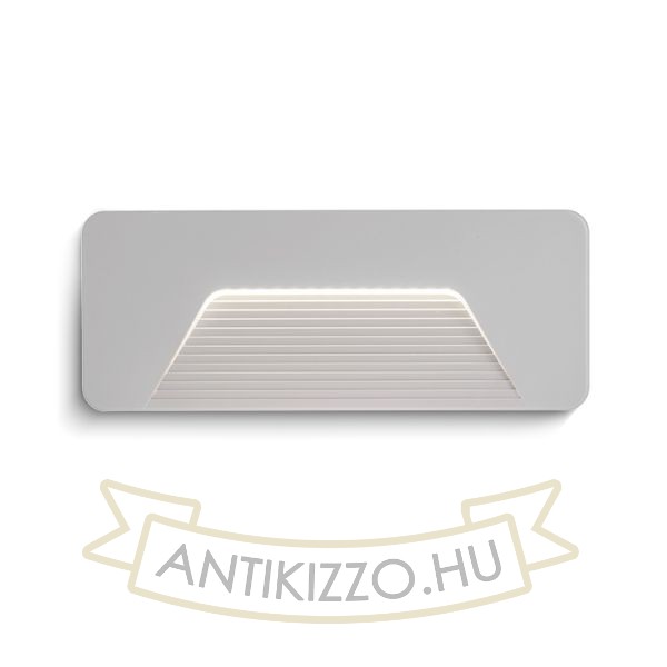 Kép RENO SQ INDR fali lámpa szürke 230V LED 3W IP65 3000K