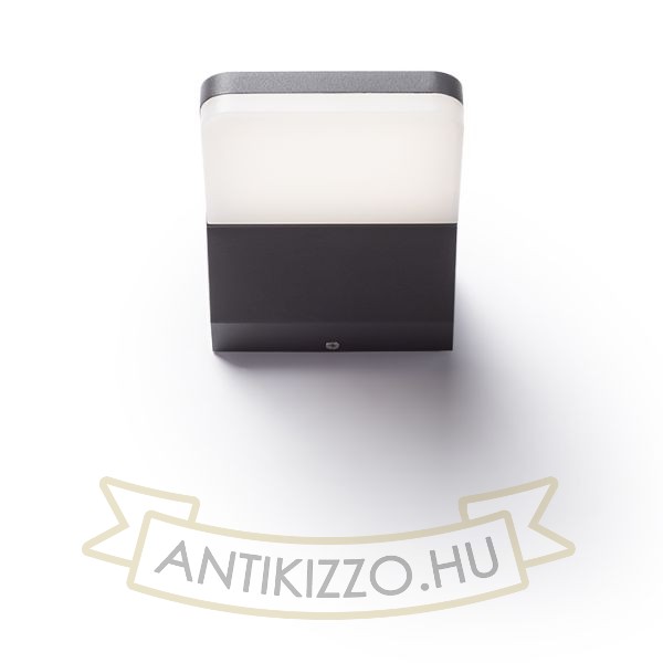Kép VIRGO fali lámpa antracitszürke 230V LED 9W IP65 3000K