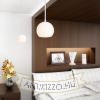COPA függő lámpa  opál üveg 230V LED E27 11W