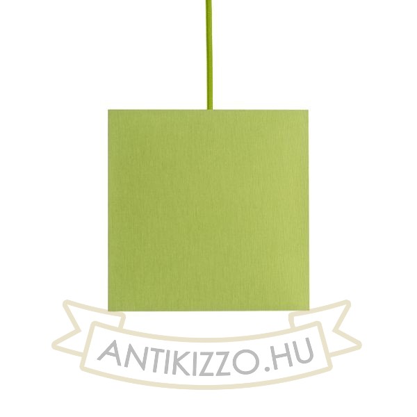 TEMPO 15/15 lámpabúra  Chintz lime/fehér PVC  max. 28W
