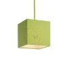 Kép TEMPO 15/15 lámpabúra  Chintz lime/fehér PVC  max. 28W
