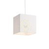 Kép TEMPO 15/15 lámpabúra  Polycotton fehér/fehér PVC  max. 28W