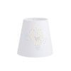 Kép CONNY 15/15 lámpabúra  Polycotton fehér/fehér PVC  max. 28W