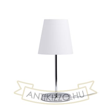 Kép CONNY 15/15 lámpabúra  Polycotton fehér/fehér PVC  max. 28W