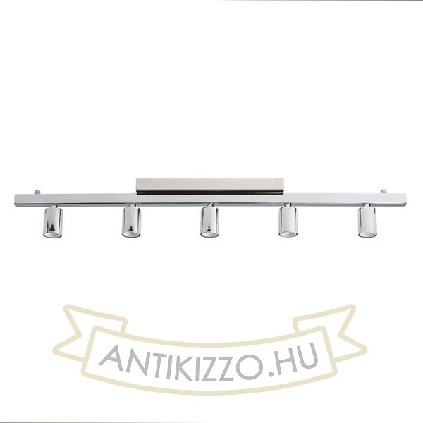 RALLONG V mennyezeti lámpa alap  króm 230V LED E27 5x15W