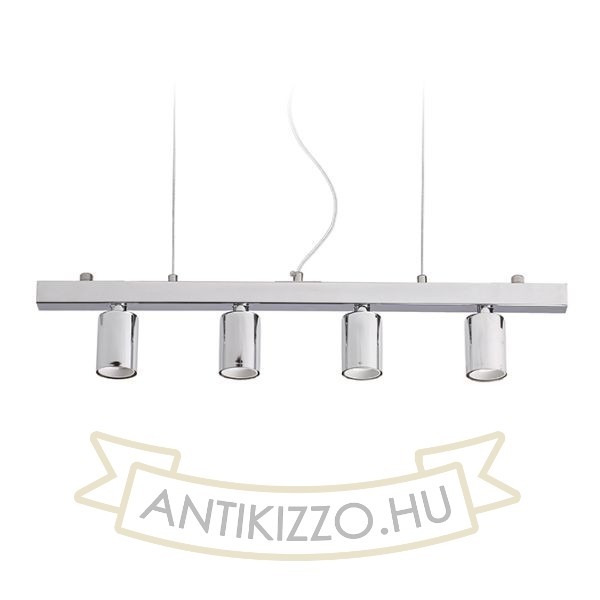 RALLONG IV függeszték alap  króm 230V LED E27 4x15W