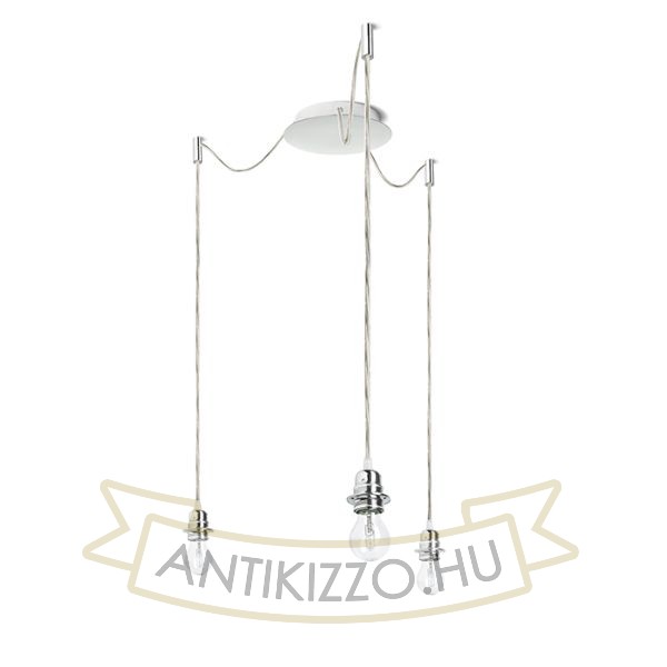 KOMBIX 3 függesztő készlet KA+AK+KF   230V LED E27 3x15W