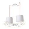 KOMBIX 2 függesztő készlet KA+PK+KF   230V LED E27 2x15W