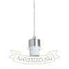 MORE 80 mennyezeti függőlámpa alap  króm 230V LED E27 3x15W