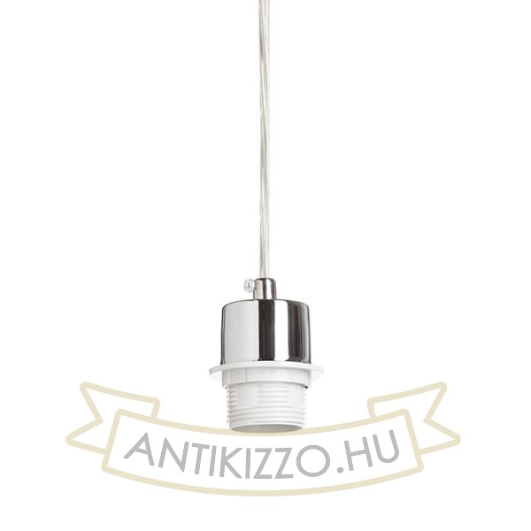 MORE 60 mennyezeti függőlámpa alap  króm 230V LED E27 3x15W