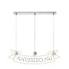 MORE 60 mennyezeti függőlámpa alap  króm 230V LED E27 3x15W