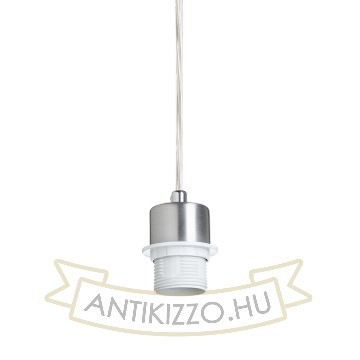 Kép MORE 60 mennyezeti függőlámpa alap  matt nikkel 230V LED E27 3x15W