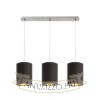 MORE 60 mennyezeti függőlámpa alap  matt nikkel 230V LED E27 3x15W