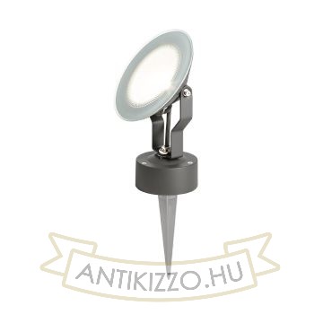 Kép FOX kültéri lámpa antracitszürke  230V LED 9W 120° IP65  3000K