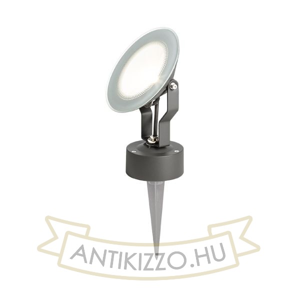 Kép FOX kültéri lámpa antracitszürke  230V LED 9W 120° IP65  3000K