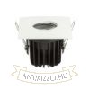 Kép WATERBOY SQ  matt fehér  230V LED 10W 40° IP65  3000K