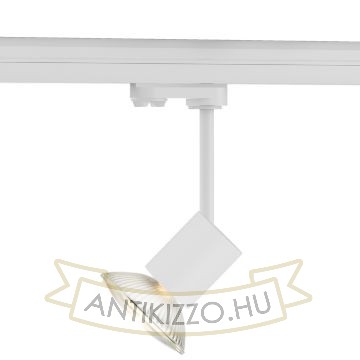 FAX háromfázisú áramkörös sínre fehér  230V LED GU10 12W