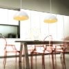 Kép MONROE 40 függő lámpa csillogó fehér/fehér  230V LED E27 30W