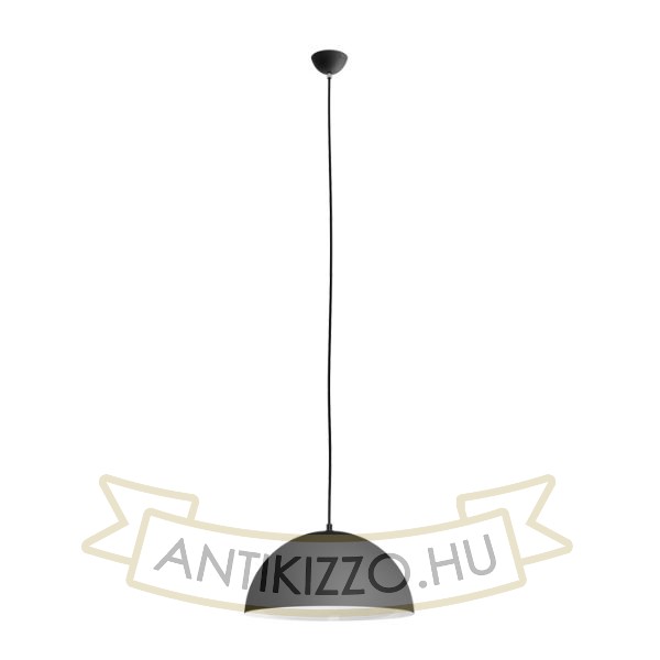 MONROE 40 függő lámpa matt fekete/fehér  230V LED E27 30W