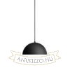 MONROE 30 függő lámpa matt fekete/fehér  230V LED E27 11W