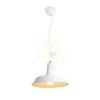 Kép GOLDIE 46 függő lámpa fehér/fehér  230V LED E27 30W