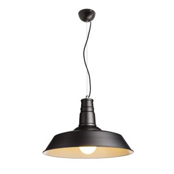 Kép GOLDIE 46 függő lámpa fekete/fehér  230V LED E27 30W