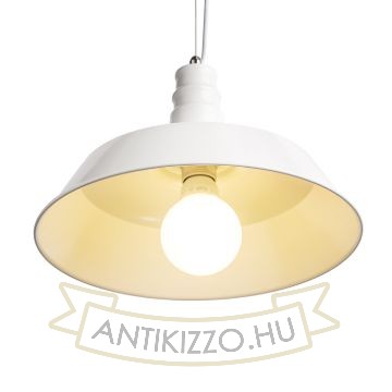 Kép GOLDIE 36 függő lámpa fehér/fehér  230V LED E27 30W