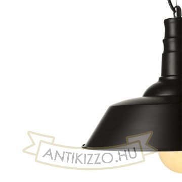Kép GOLDIE 36 függő lámpa fekete/fehér  230V LED E27 30W
