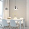Kép GOLDIE 36 függő lámpa  króm 230V LED E27 30W