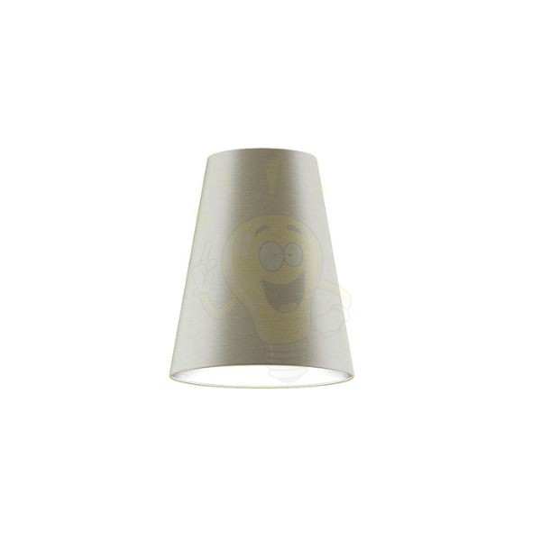 Kép CONNY 25/30 asztali lámpaernyő Monaco galamb szürke/ezüst PVC max. 23W
