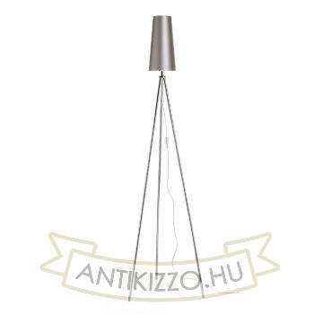 Kép CONNY 15/30 asztali lámpaernyő Monaco galamb szürke/ezüst PVC max. 23W