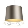 ASPRO 40/30 lámpabúra  Monaco galamb szürke/ezüst PVC  max. 23W