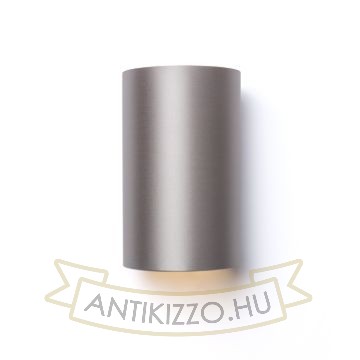 Kép RON W 15/25 fali lámpa  Monaco galamb szürke/ezüst PVC 230V LED E27 15W