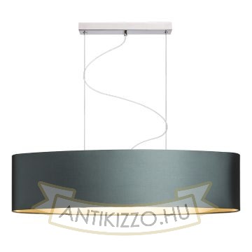 Kép CASUAL 90/22 lámpabúra  Monaco benzin kék/ezüst PVC  max. 23W