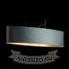 CASUAL 90/22 lámpabúra  Monaco benzin kék/ezüst PVC  max. 23W