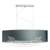 CASUAL 90/22 lámpabúra  Monaco benzin kék/ezüst PVC  max. 23W