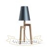CONNY 25/30 asztali lámpaernyő Monaco benzin kék/ezüst PVC max. 23W
