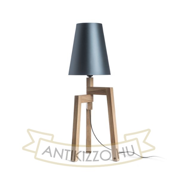 CONNY 25/30 asztali lámpaernyő Monaco benzin kék/ezüst PVC max. 23W