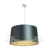 ASPRO 55/30 lámpabúra  Monaco benzin kék/ezüst PVC  max. 23W