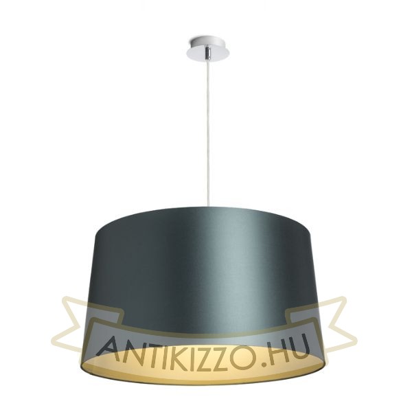ASPRO 55/30 lámpabúra  Monaco benzin kék/ezüst PVC  max. 23W