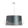 ASPRO 55/30 lámpabúra  Monaco benzin kék/ezüst PVC  max. 23W