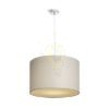 Kép RON 40/25 lámpabúra  Chintz világosszürke/fehér PVC  max. 23W